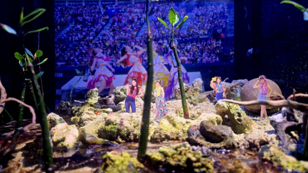 アクアパーク品川　ももクロ　水槽