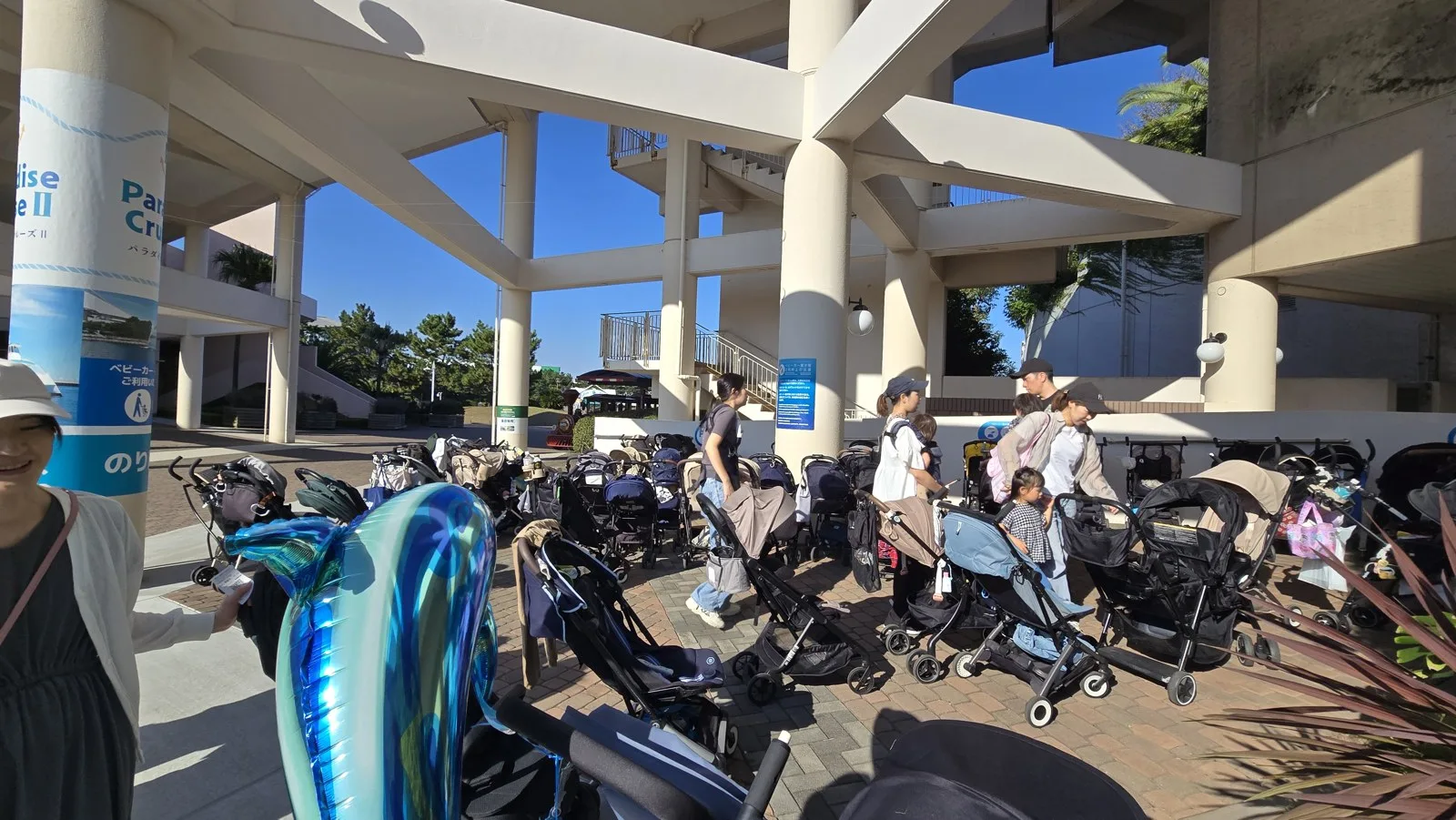横浜・八景島シーパラダイス ベビーカー置き場